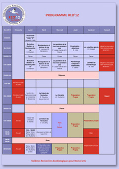 Programme 2011 des rencontres exobiologiques pour doctorants