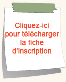 Téléchargez le formulaire d'inscription à Red'11