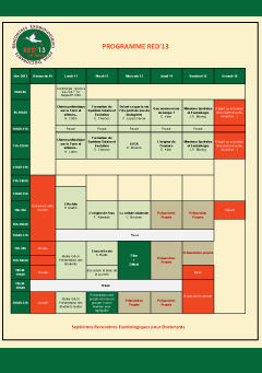Programme 2011 des rencontres exobiologiques pour doctorants